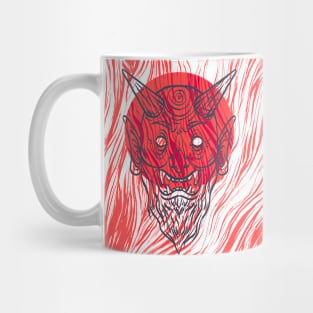 Demon red Mug